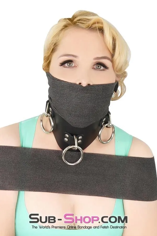 5745A-GAG      Wrap-Sure Self Adhesive Bondage Wrap, Black - MEGA Deal