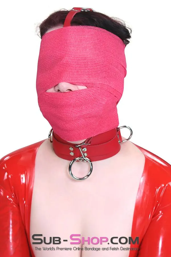 5746A      Wrap-Sure Self Adhesive Bondage and Gag Wrap, Red - MEGA Deal