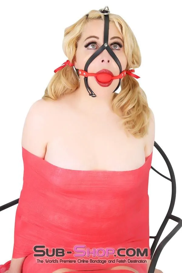 5746A      Wrap-Sure Self Adhesive Bondage and Gag Wrap, Red - MEGA Deal