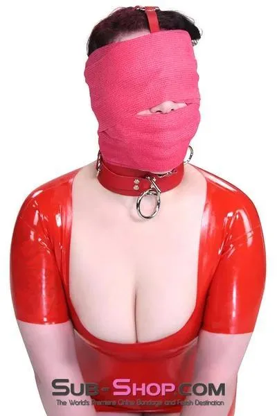 5746A      Wrap-Sure Self Adhesive Bondage and Gag Wrap, Red - MEGA Deal