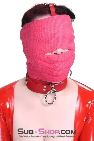 5746A      Wrap-Sure Self Adhesive Bondage and Gag Wrap, Red - MEGA Deal