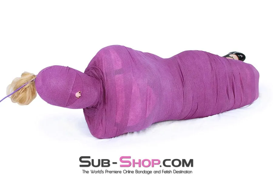 5750A-SIS      Sissy Slave Wrap-Sure Self Adhesive Bondage Wrap, Purple