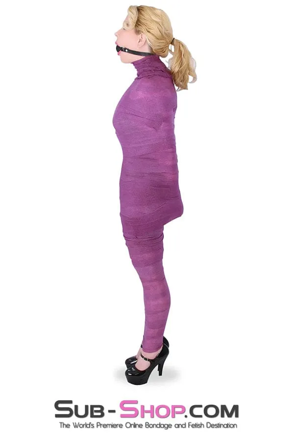 5750A-SIS      Sissy Slave Wrap-Sure Self Adhesive Bondage Wrap, Purple