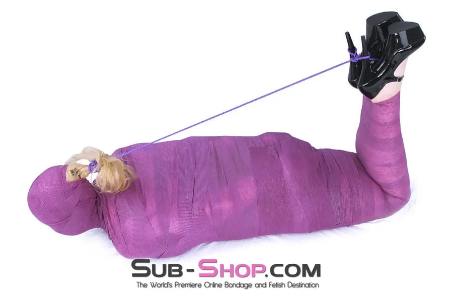 5750A-SIS      Sissy Slave Wrap-Sure Self Adhesive Bondage Wrap, Purple