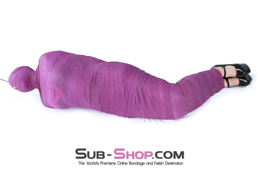 5750A-SIS      Sissy Slave Wrap-Sure Self Adhesive Bondage Wrap, Purple