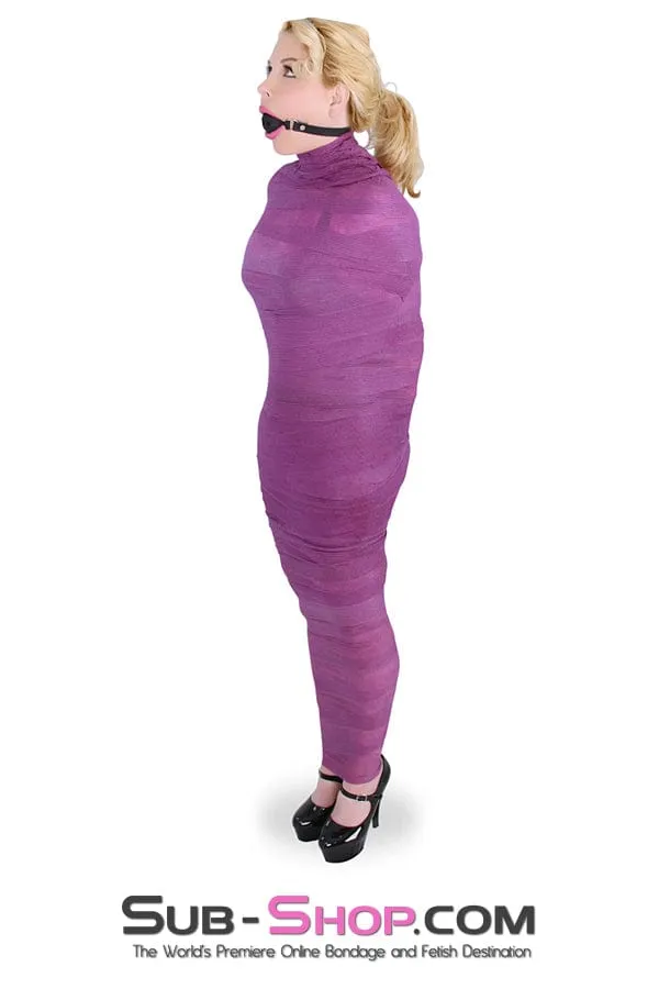 5750A-SIS      Sissy Slave Wrap-Sure Self Adhesive Bondage Wrap, Purple