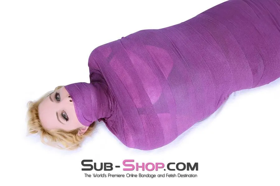 5750A      Wrap-Sure Self Adhesive Bondage and Gag Wrap, Purple - MEGA Deal