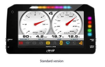 AiM Sports MXP 1.3 Strada Large Color TFT Dash