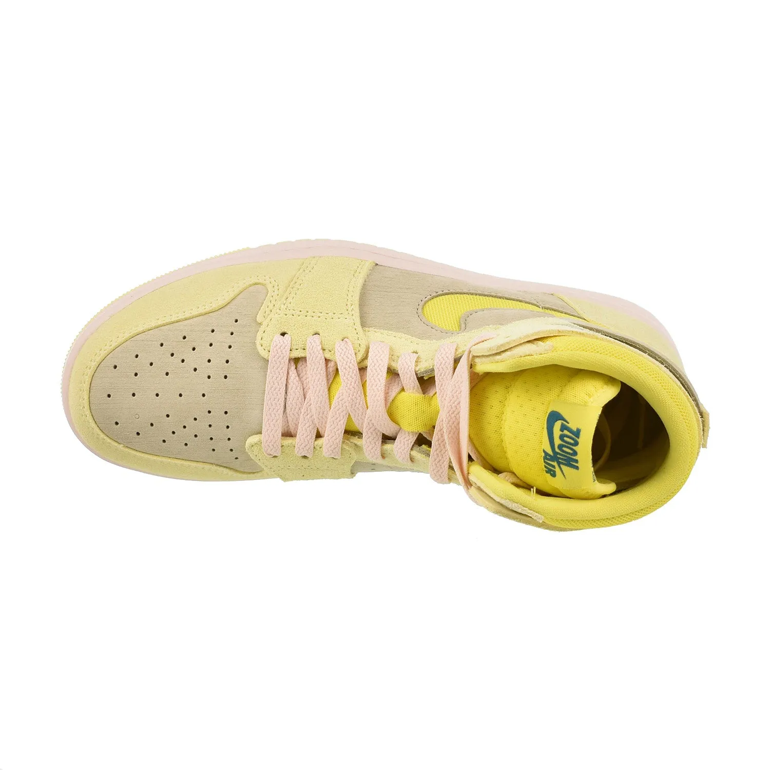 Air Jordan 1 Zoom CMFT 2 Women's Shoes Citron Tint-Dynamic Yellow