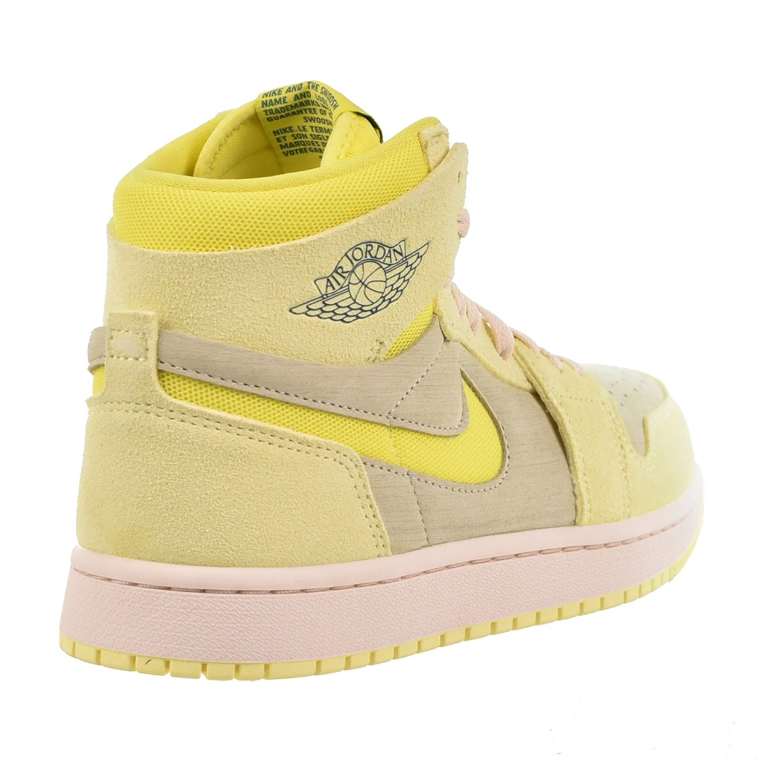 Air Jordan 1 Zoom CMFT 2 Women's Shoes Citron Tint-Dynamic Yellow