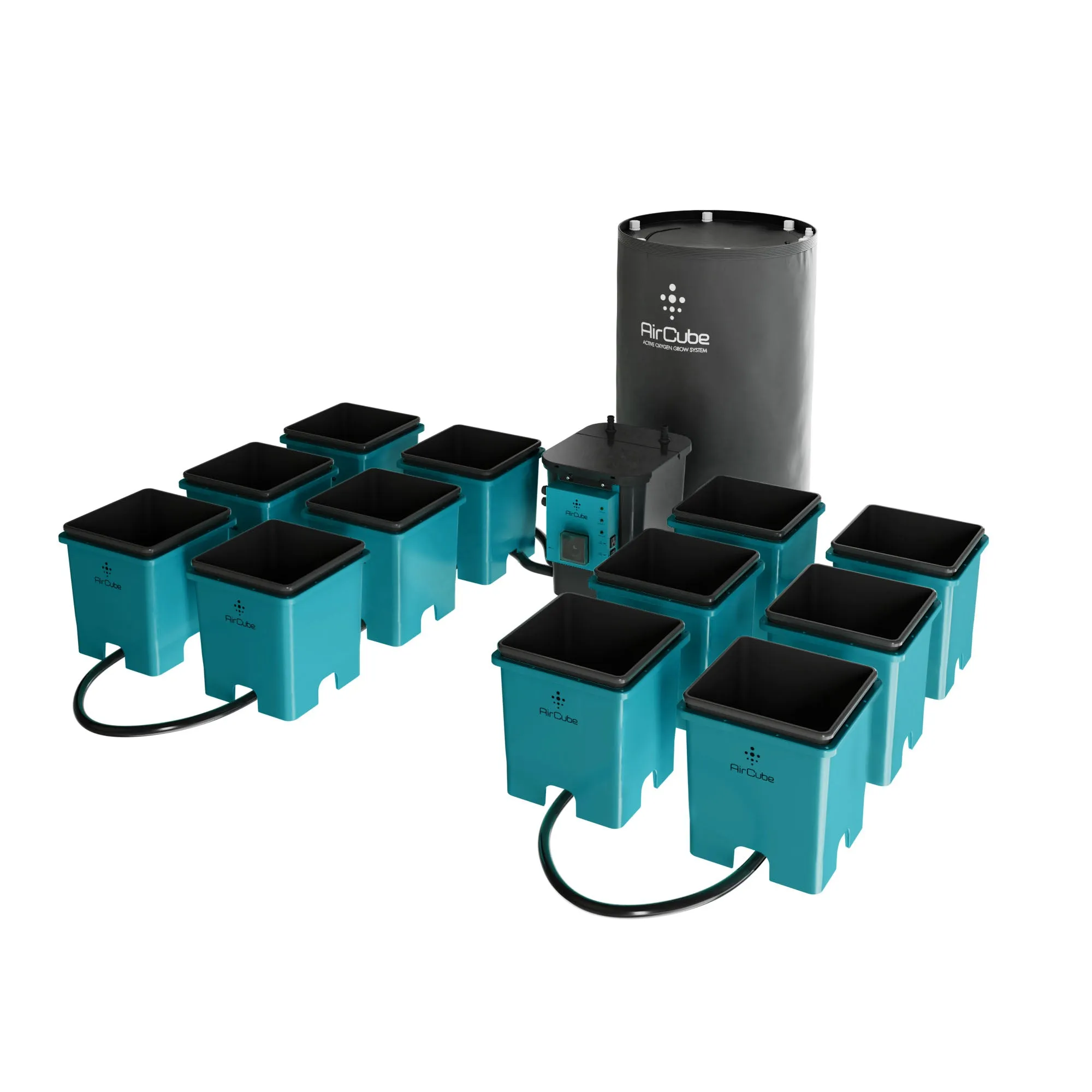 AirCube Active Oxygen Ebb & Flow Grow System - 12 Site