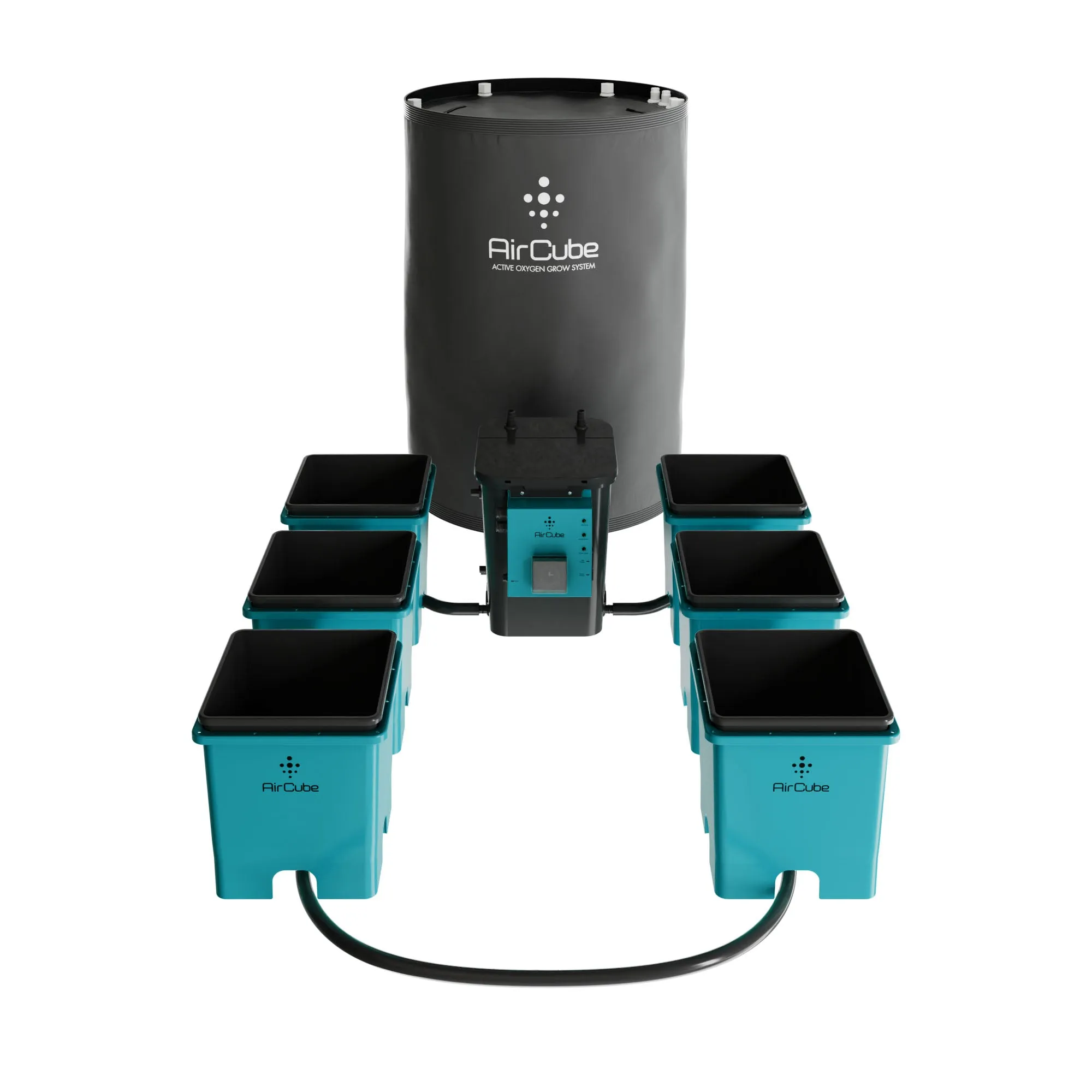 AirCube Active Oxygen Ebb and Flow Grow System - 6 Site