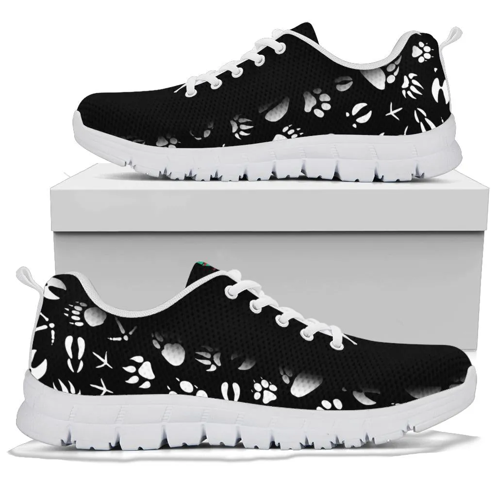 Animal Footprints -  Women's Sneakers