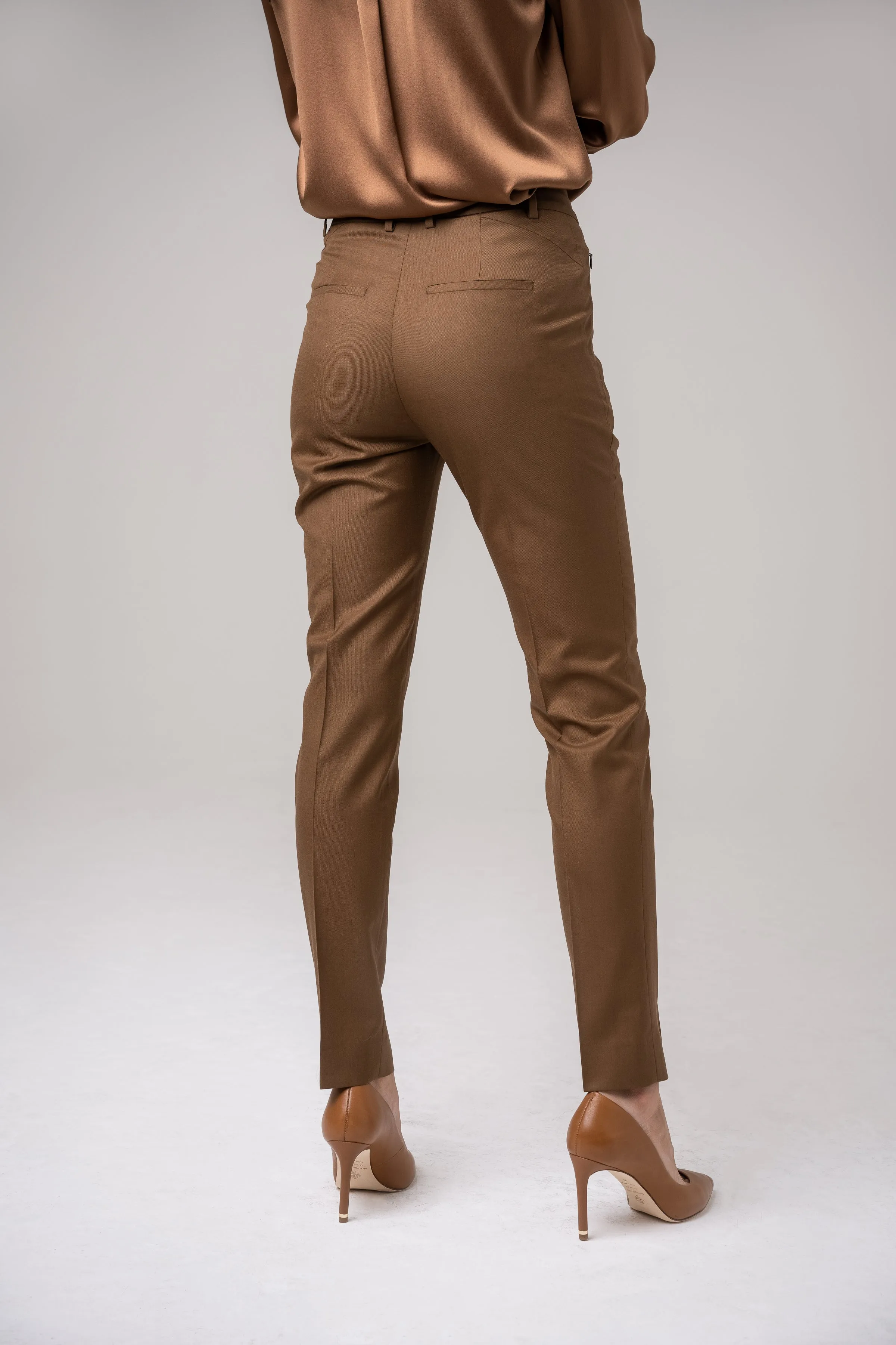 Ankle Pant - Cognac