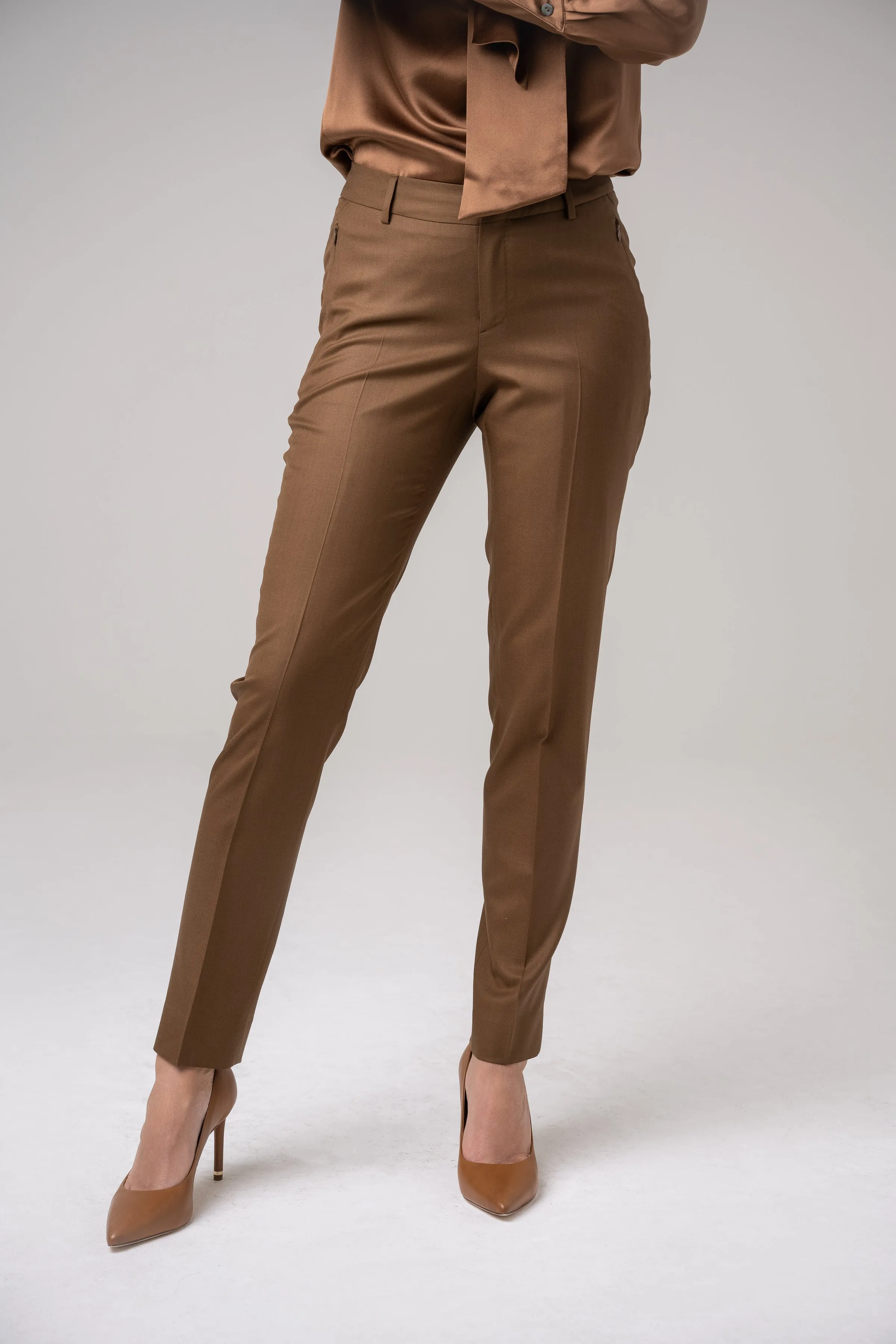 Ankle Pant - Cognac