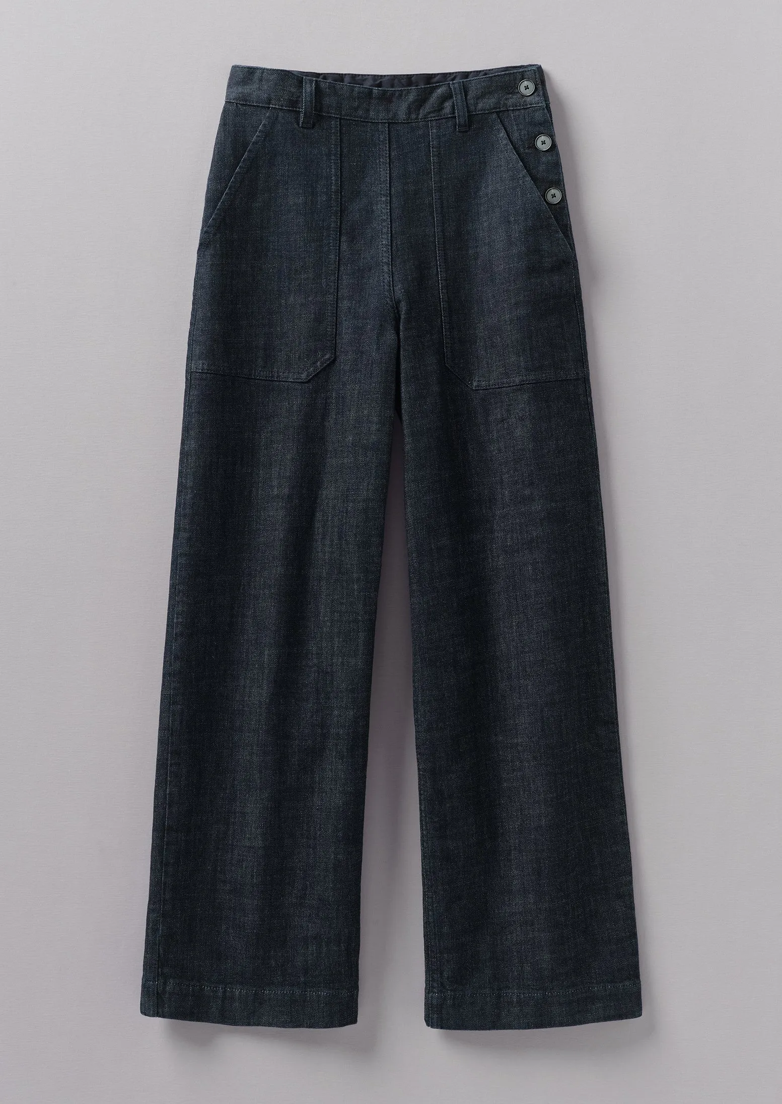 Annie Organic Denim Full Length Jeans | Indigo