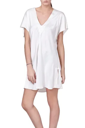 ANNIE SILK SHORT NIGHTDRESS - Archive