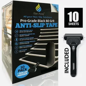 Anti Slip Tape for Steps in Black 10x Pre Cut Treads 24″x6″