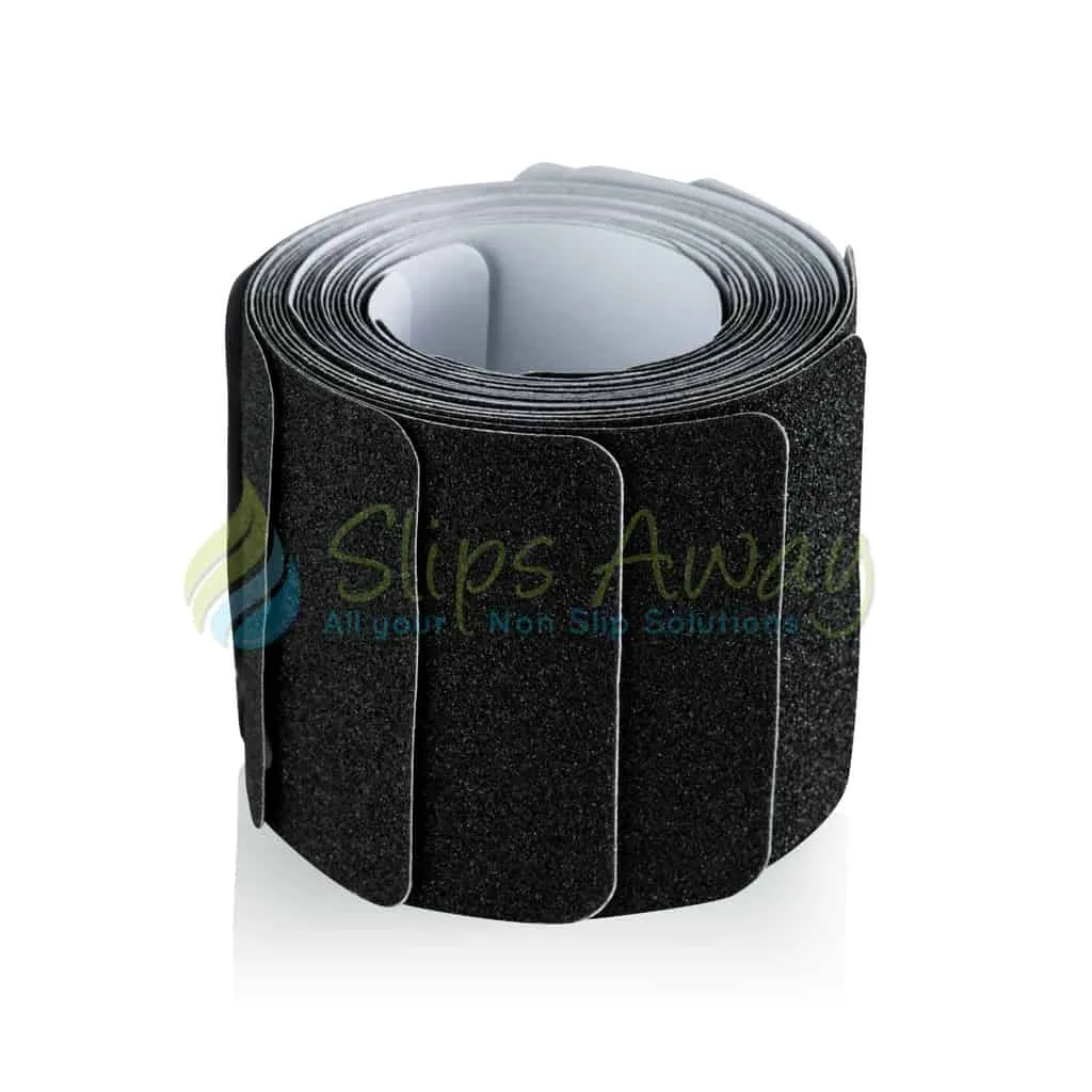 Anti Slip Tape for Steps in Black 10x Pre Cut Treads 24″x6″