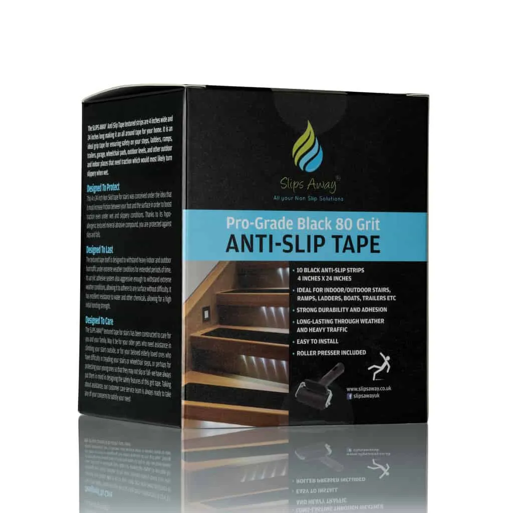 Anti Slip Tape in Black 10x Treads 24"x4"