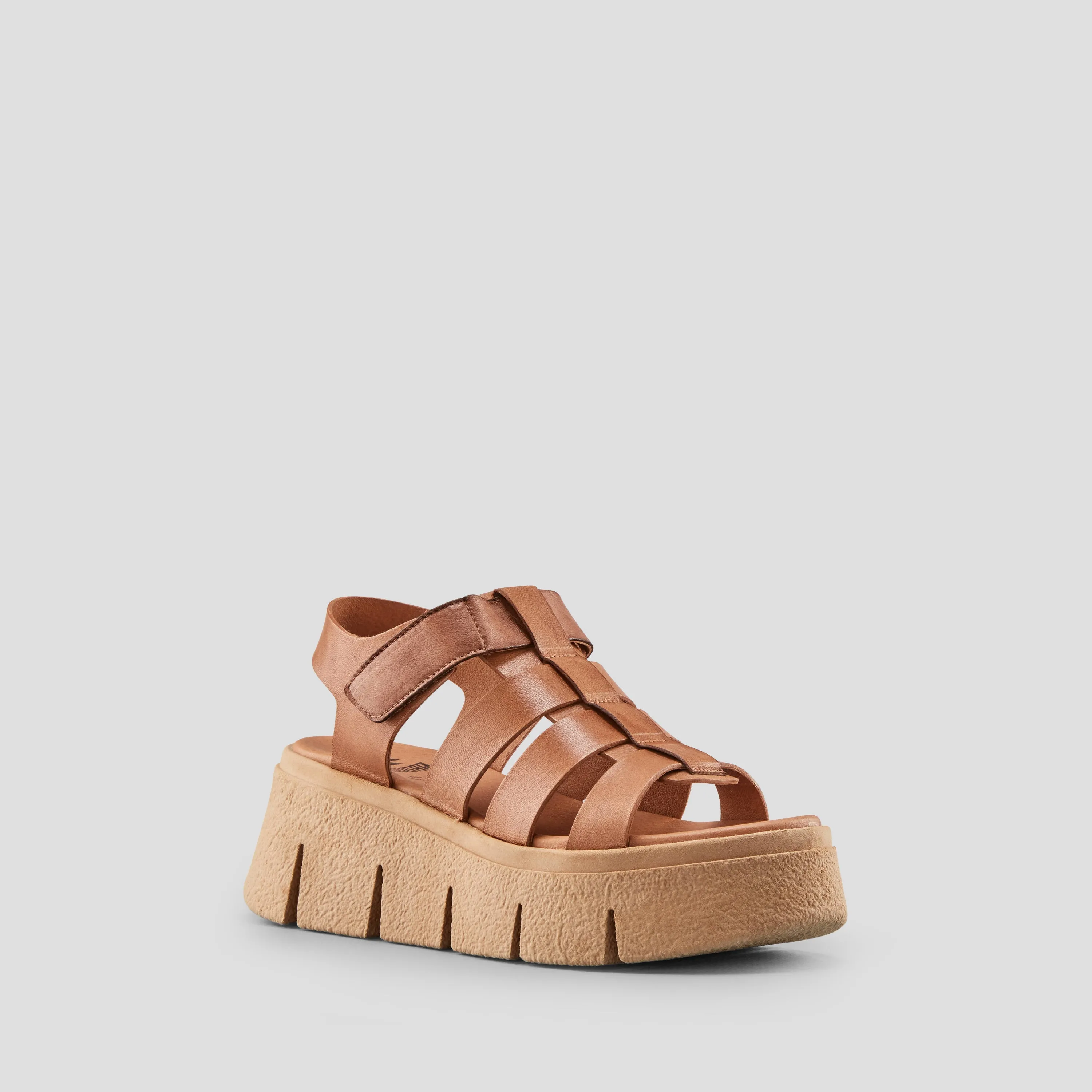 Antony Luxmotion Leather Wedge Sandal