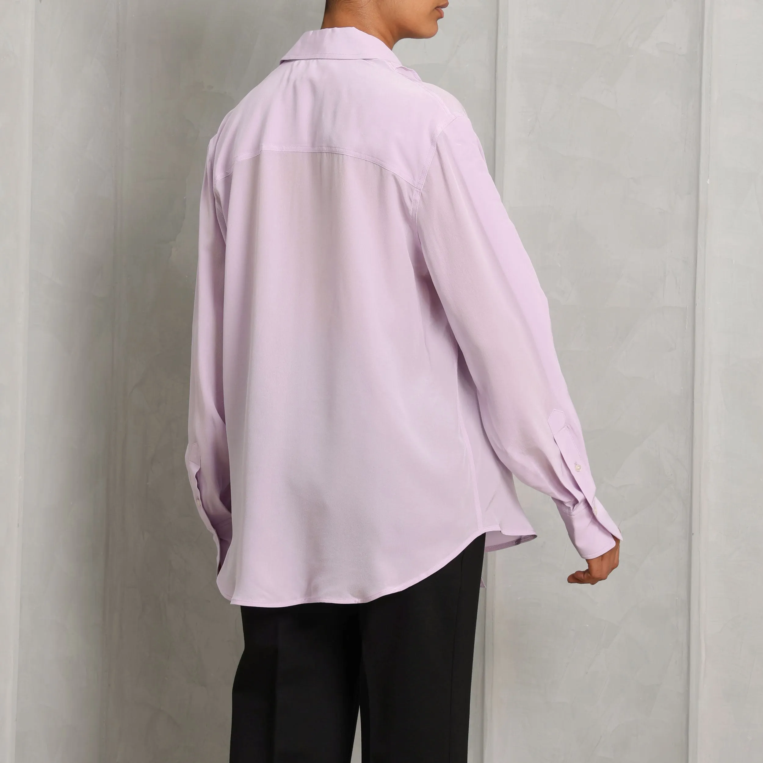 Asymmetric Ruffle Blouse