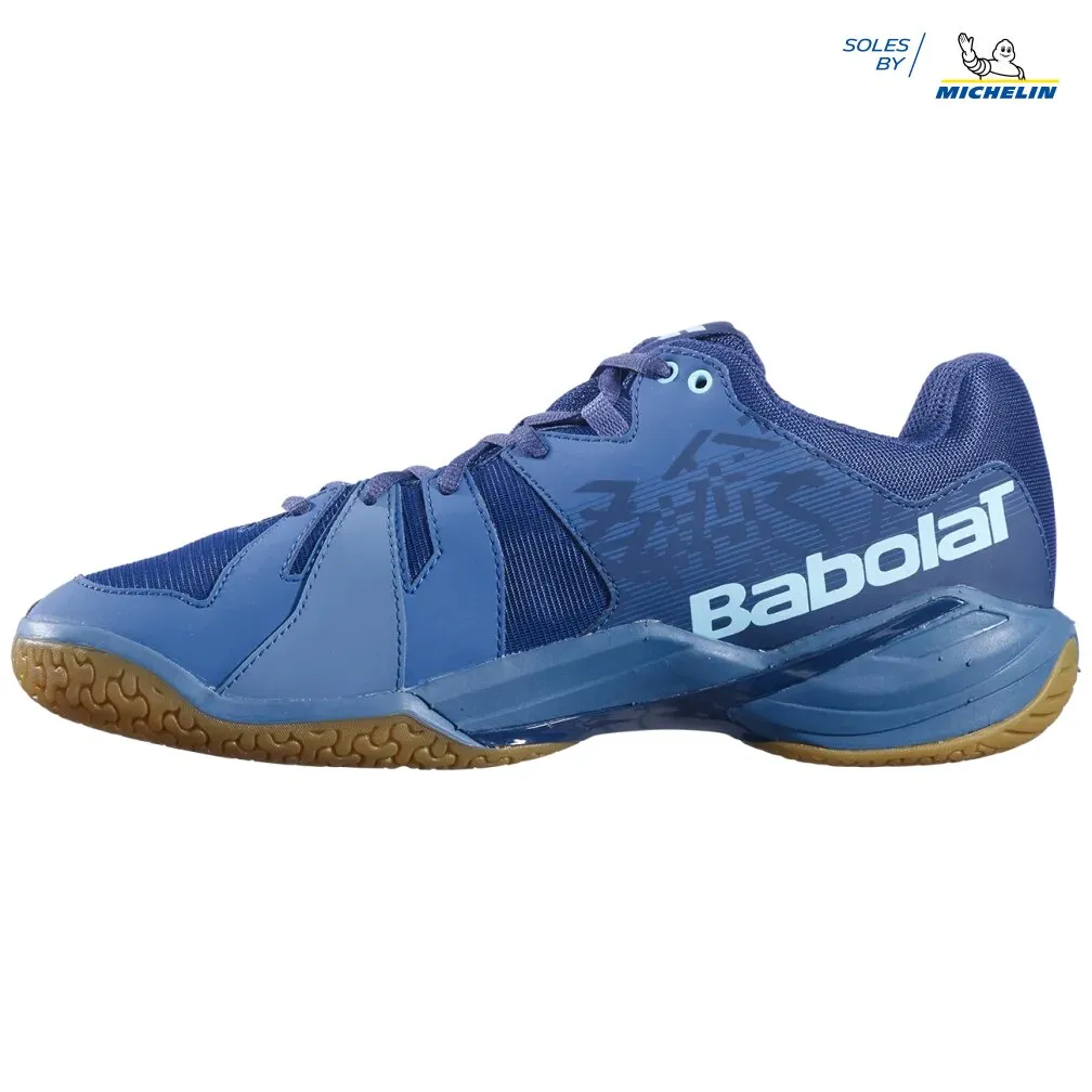 Babolat Men's Shadow Spirit Badminton Shoes- Dark Blue