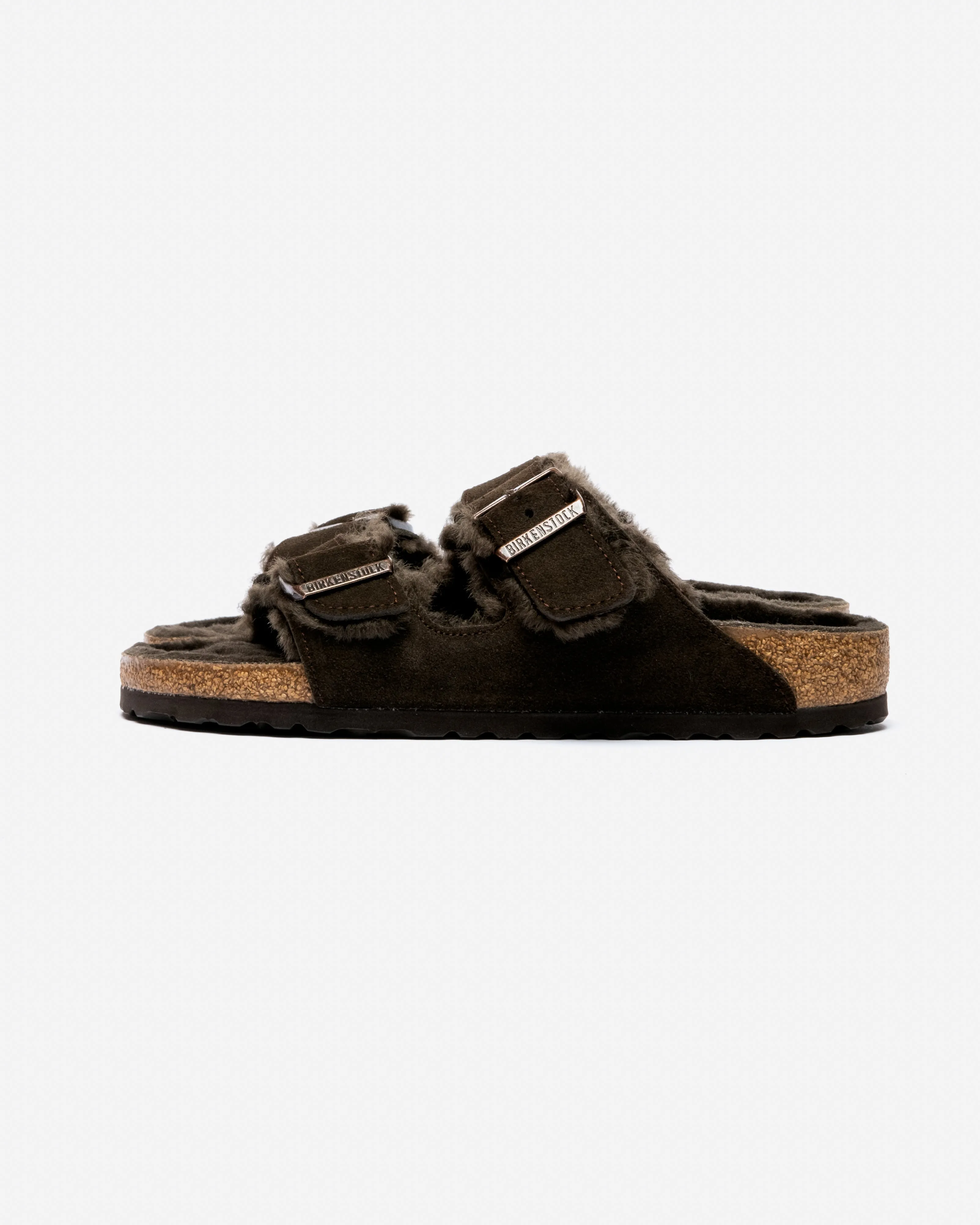 Birkenstock Arizona Shearling Mocca (Narrow)