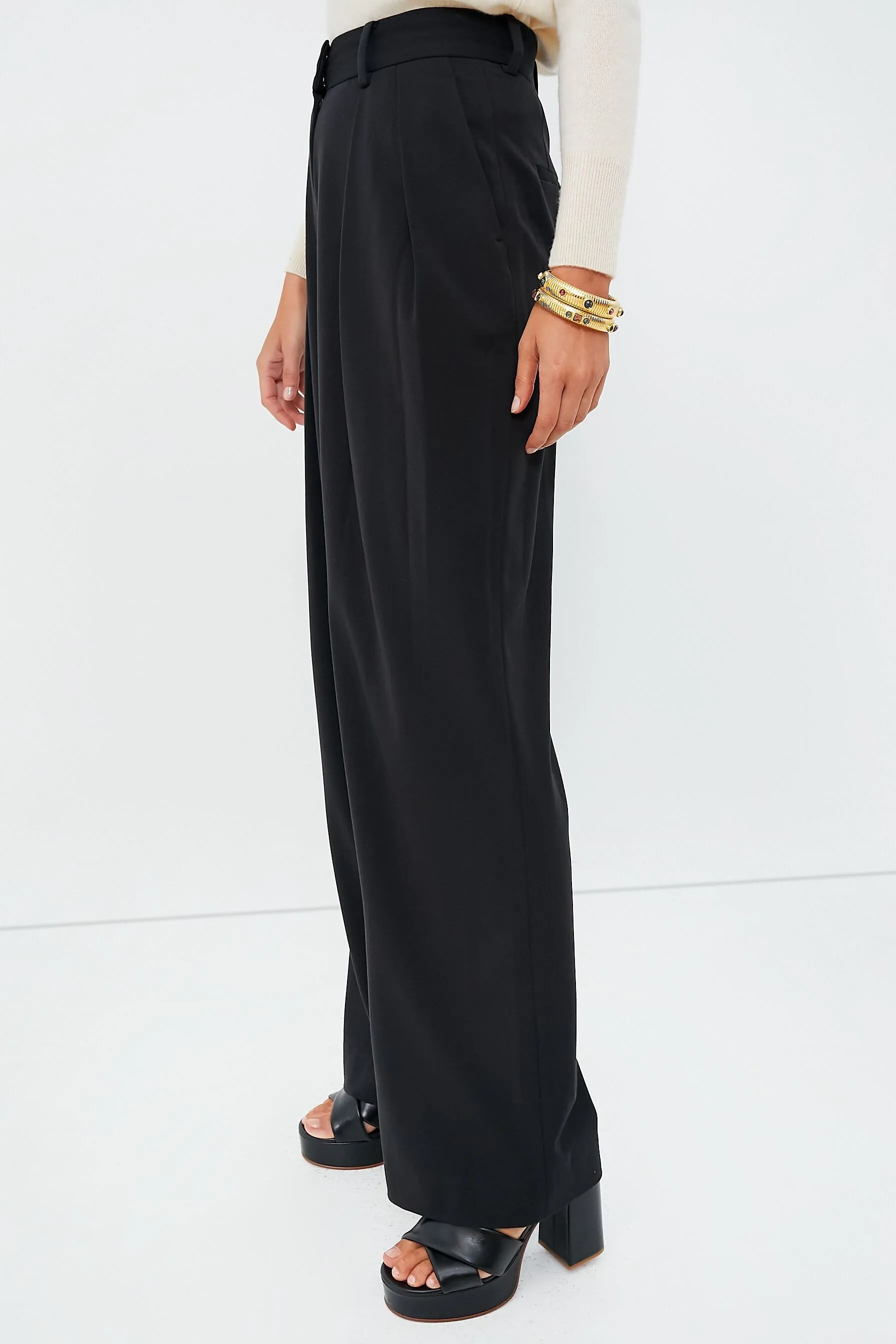 Black Luisa Pant