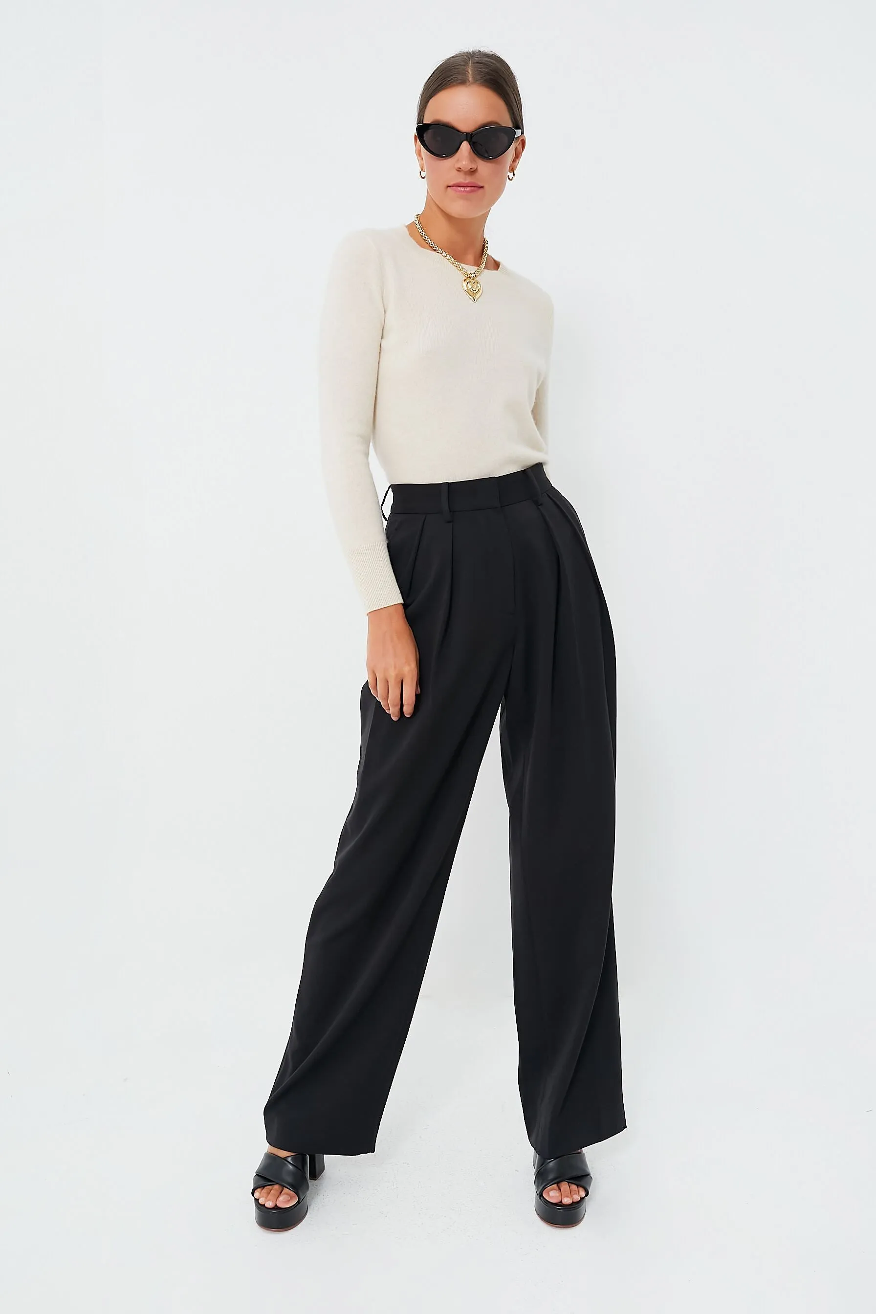 Black Luisa Pant