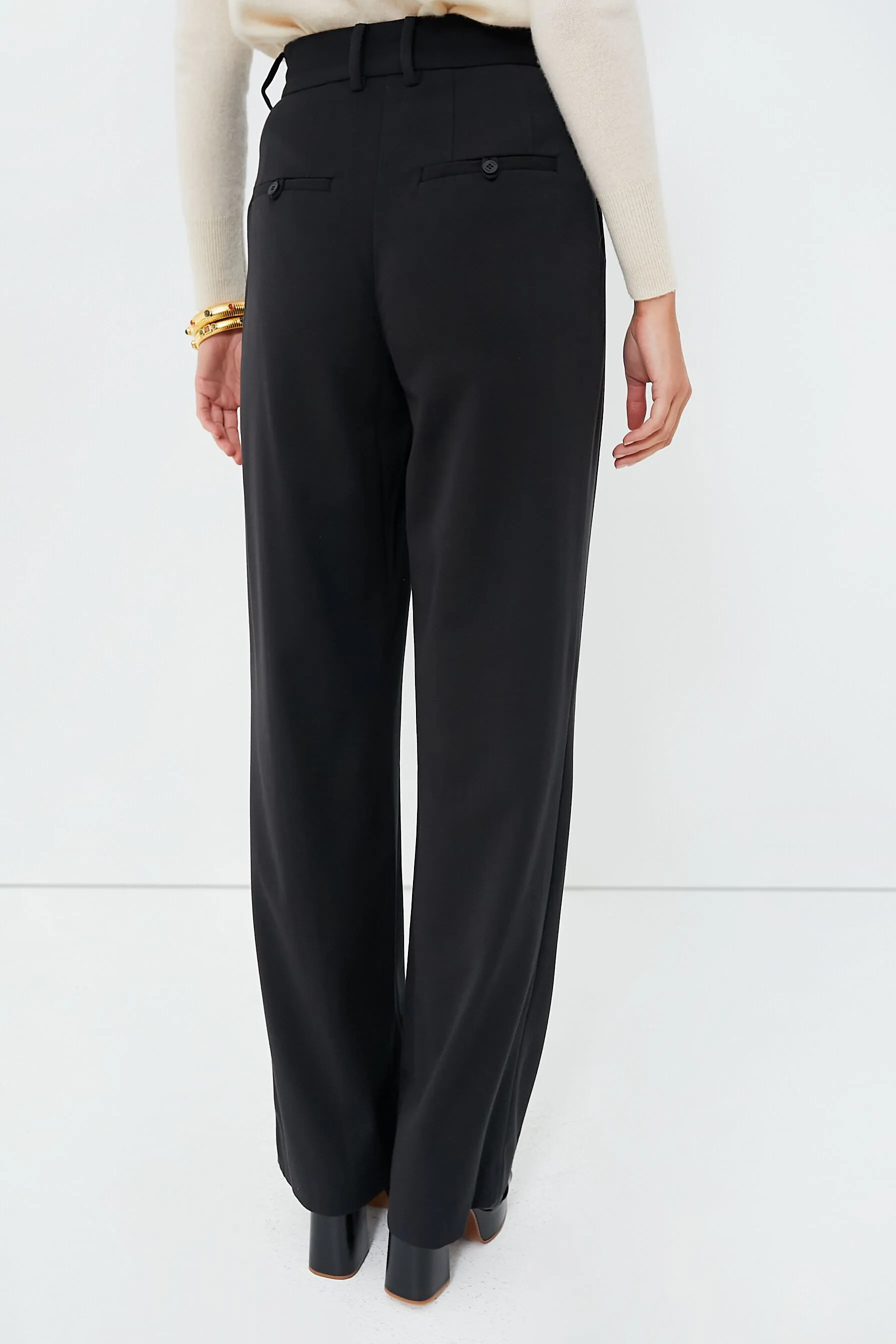 Black Luisa Pant