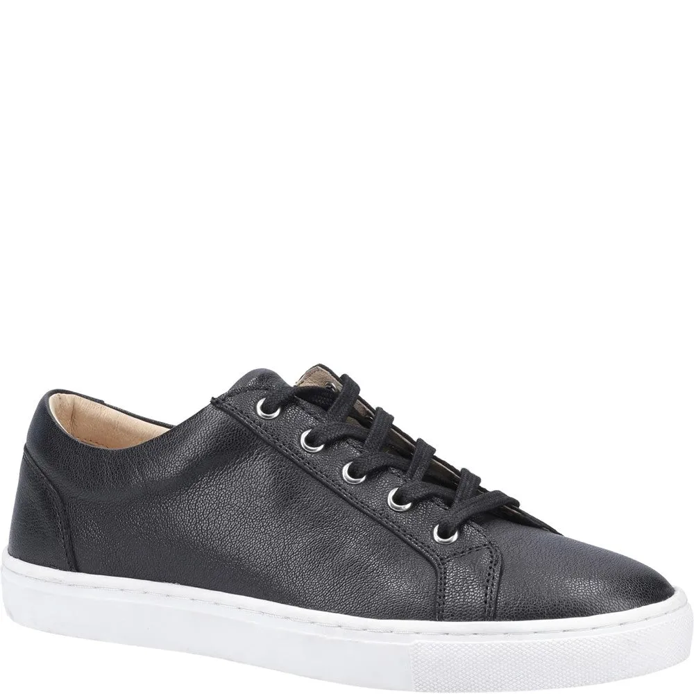 Black Tessa Lace-Up Trainers