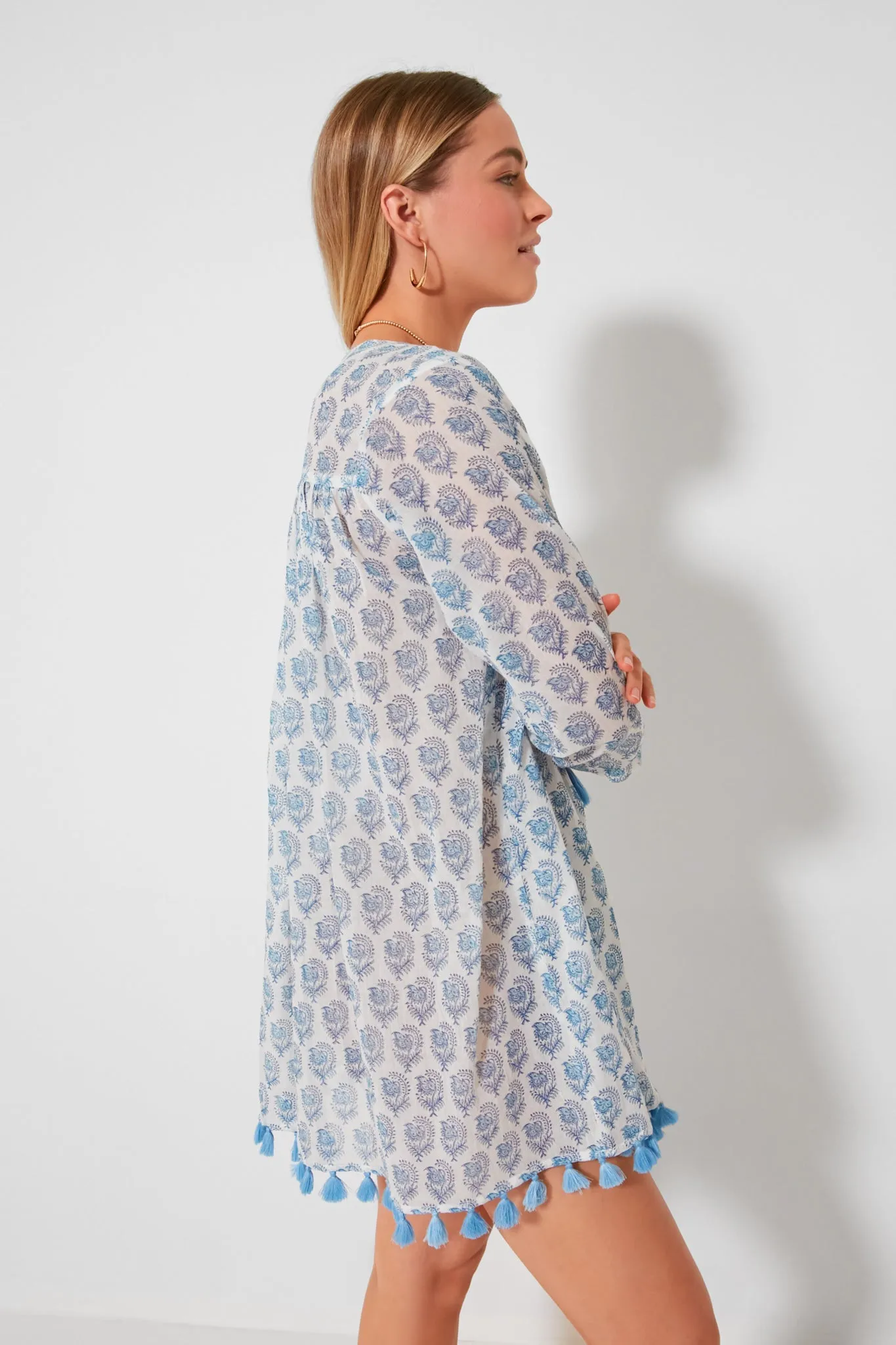 Blue Caitlin Seychelles Tunic