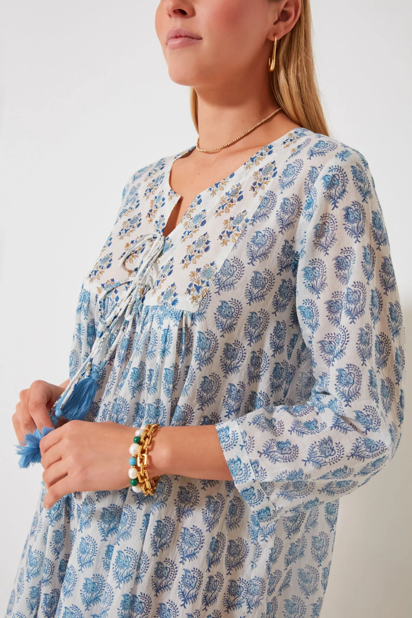 Blue Caitlin Seychelles Tunic