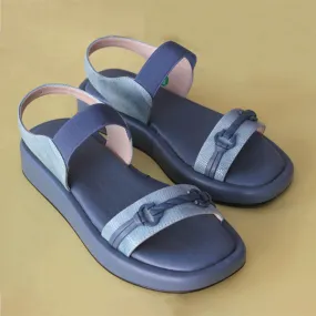 Blue Soft Sandal for women