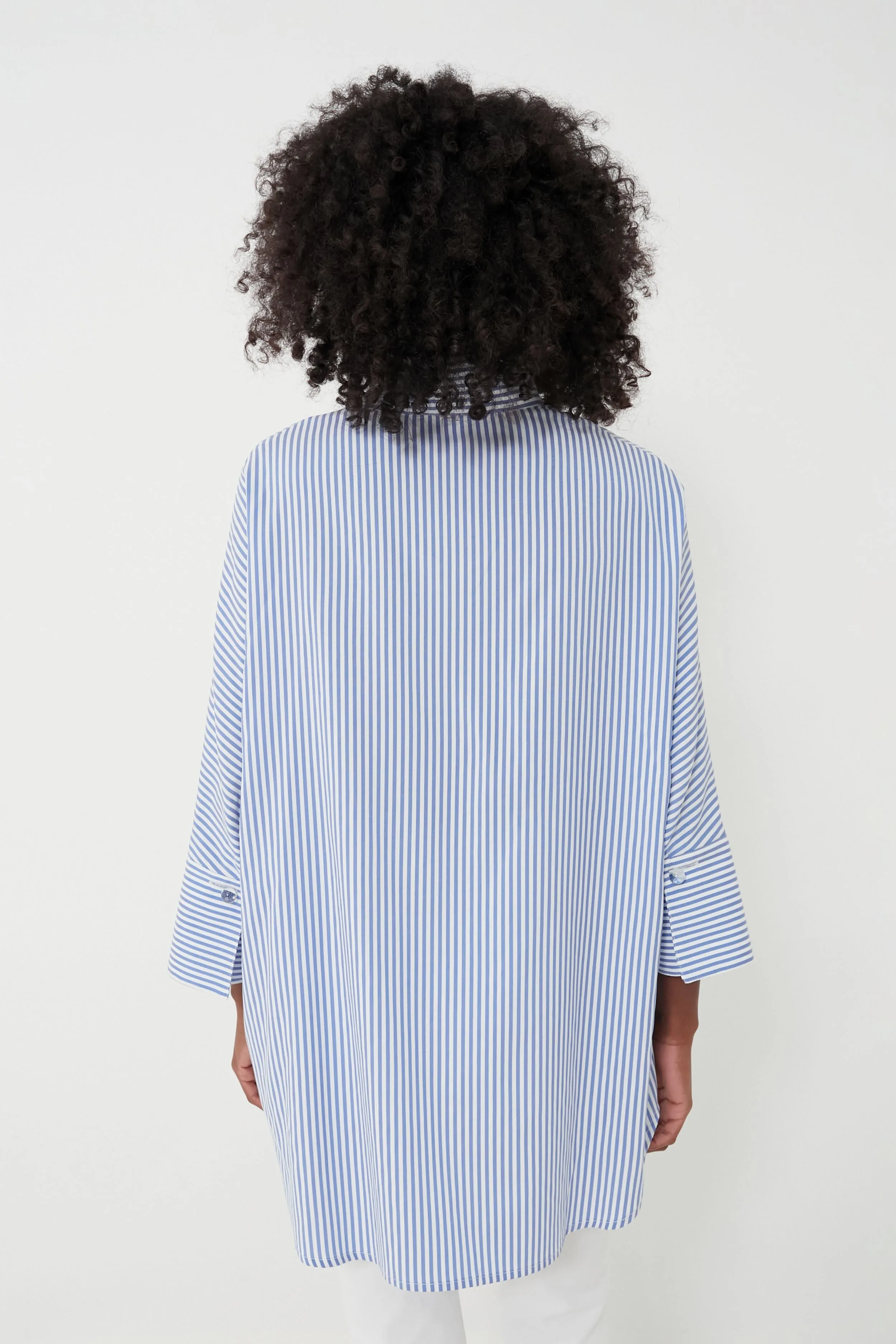 Blue Stripe Willow Blouse