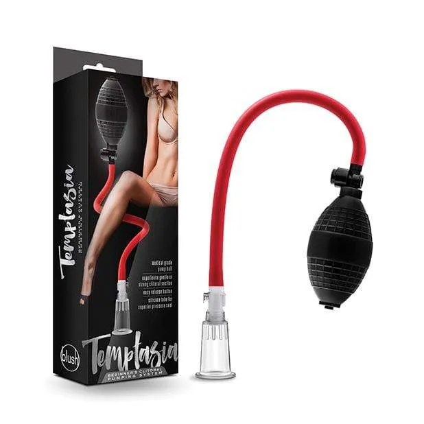 Blush Novelties - Temptasia Beginner's Clitoral Pumping System (Black)