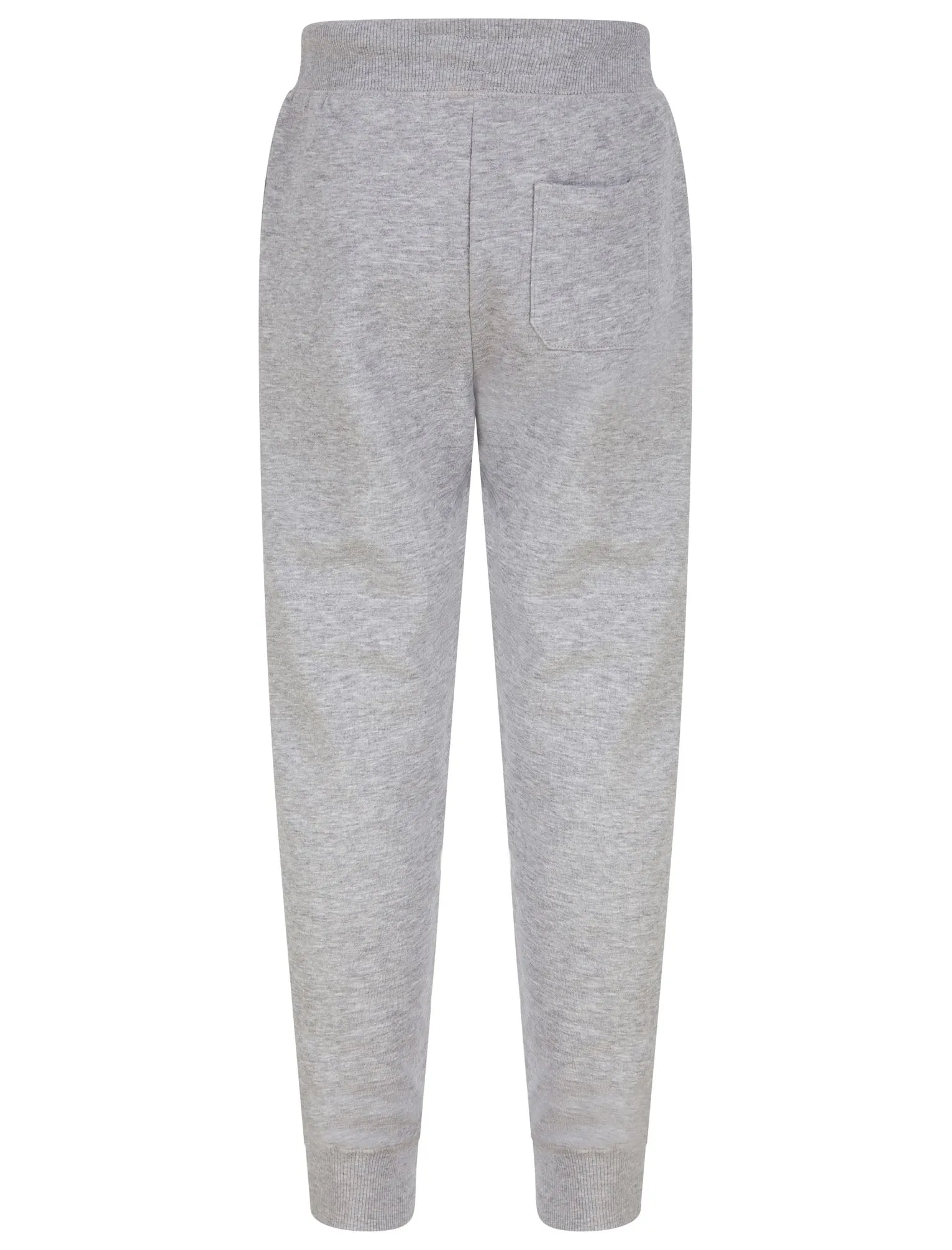 Boys Peckham Brushback Fleece Cuffed Joggers in Light Grey Marl - Tokyo Laundry Kids