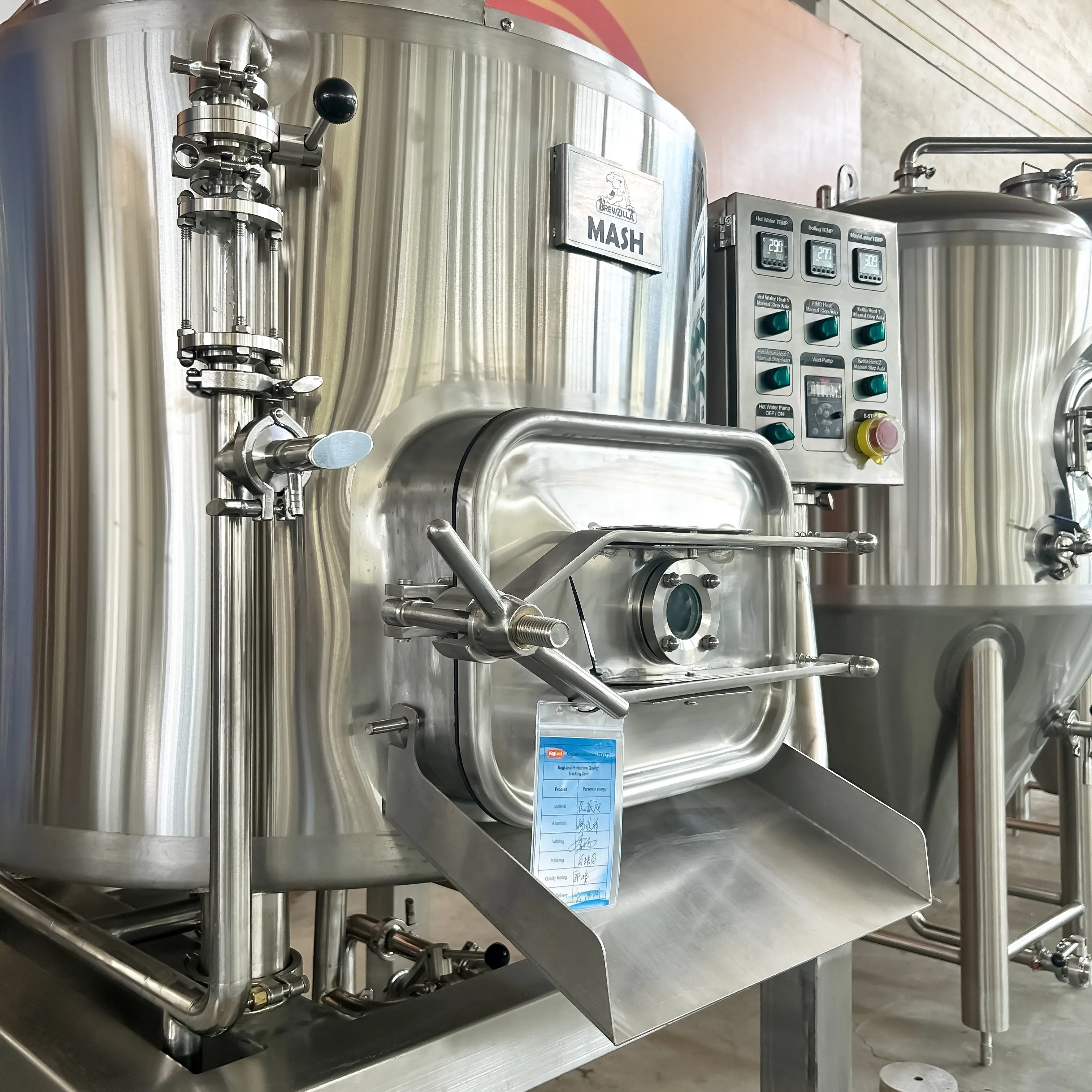 BrewZilla 300L - 3 Vessel Brewery