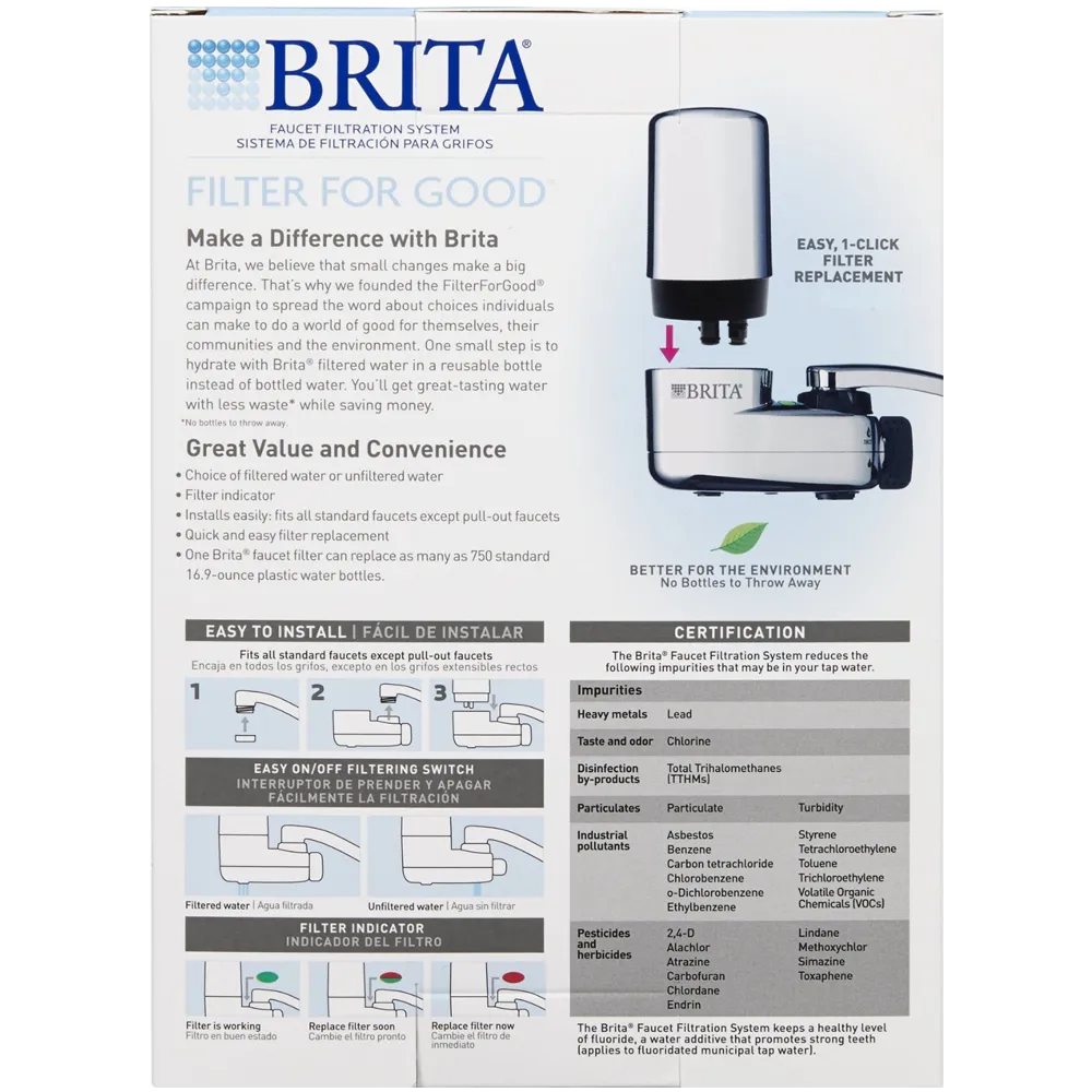 Brita On Tap Faucet Water Filter System