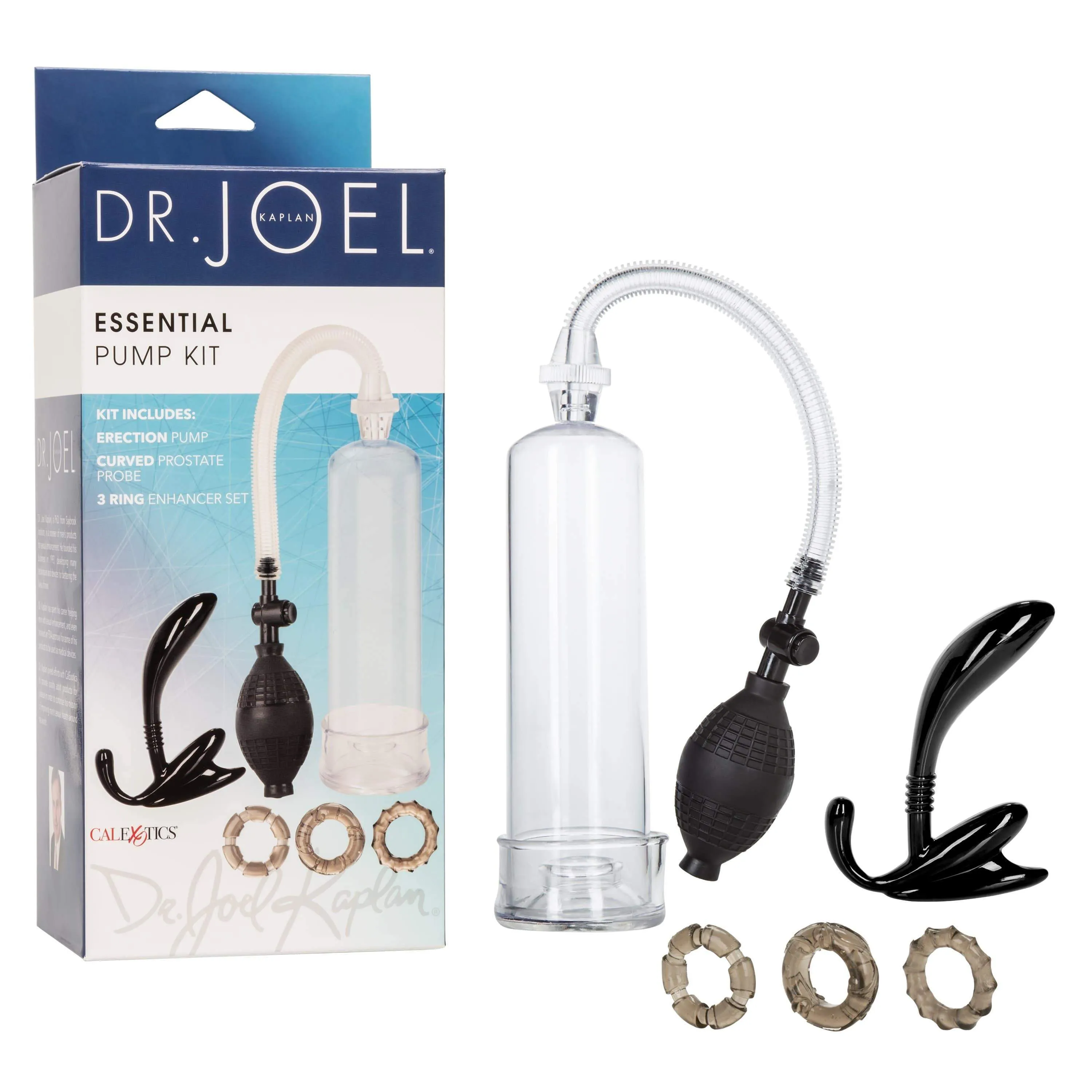 California Exotics - Dr Joel Kaplan Essential Penis Pump Kit (Clear)