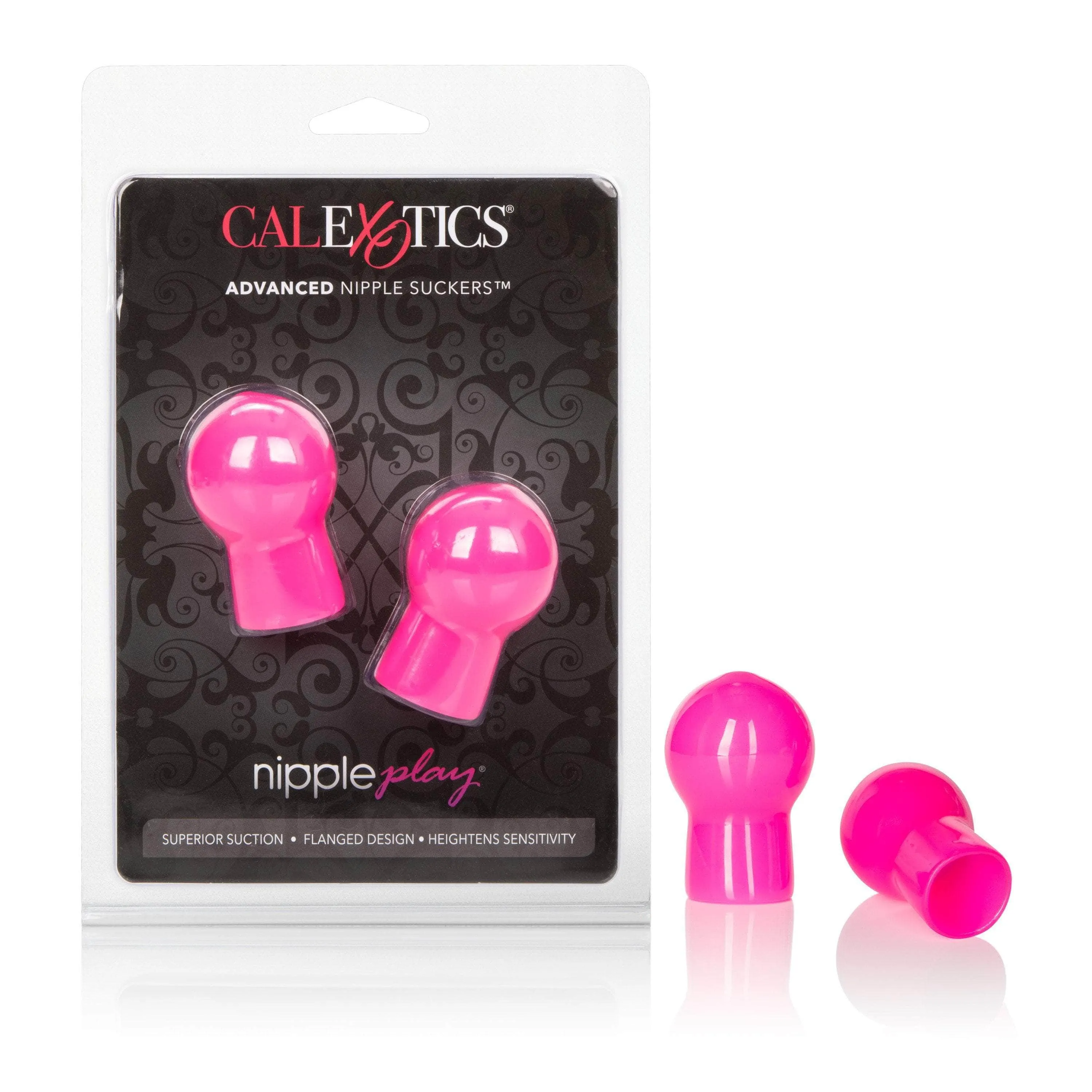 California Exotics - Nipple Play Advanced Nipple Suckers (Pink)