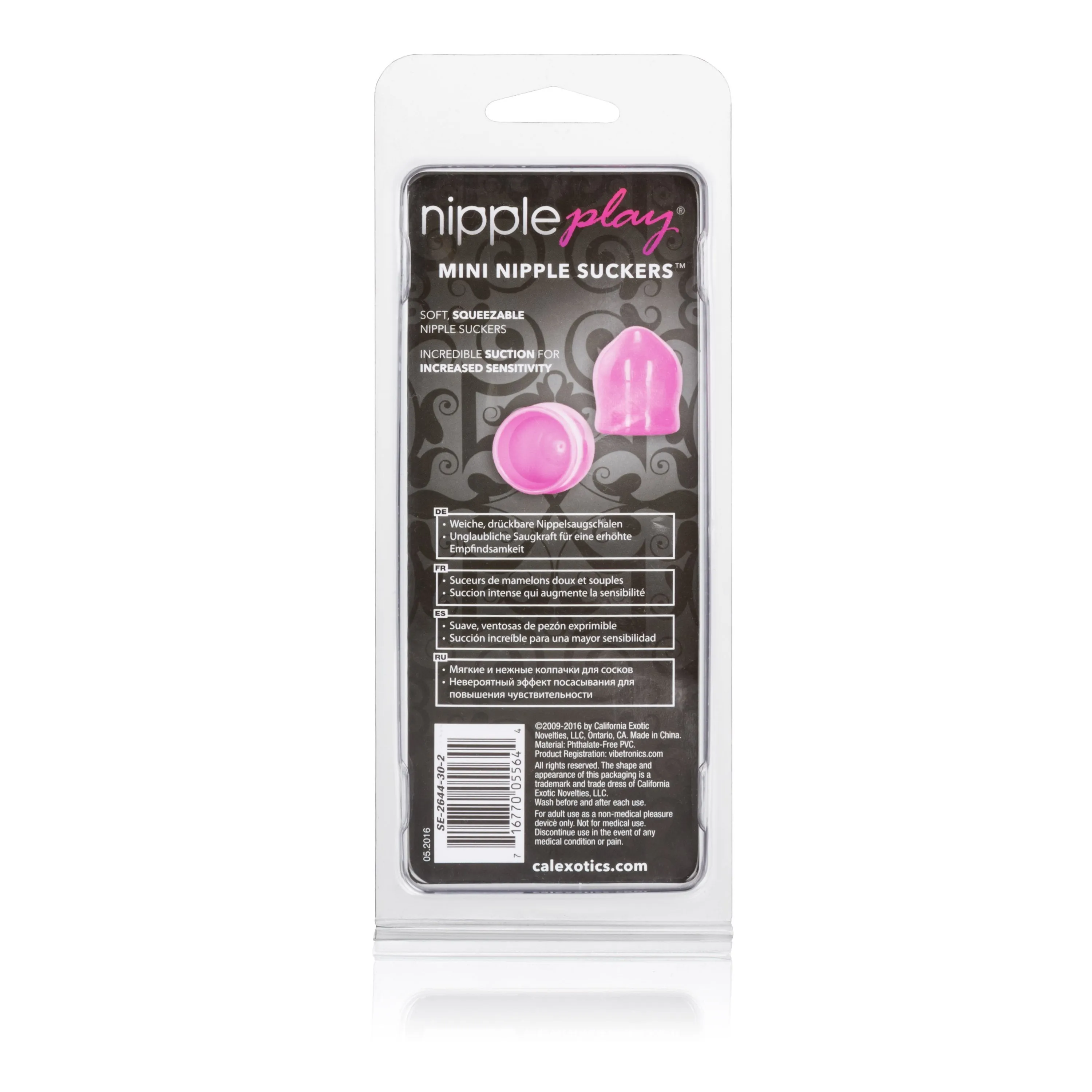 California Exotics - Nipple Play Mini Soft Nipple Suckers