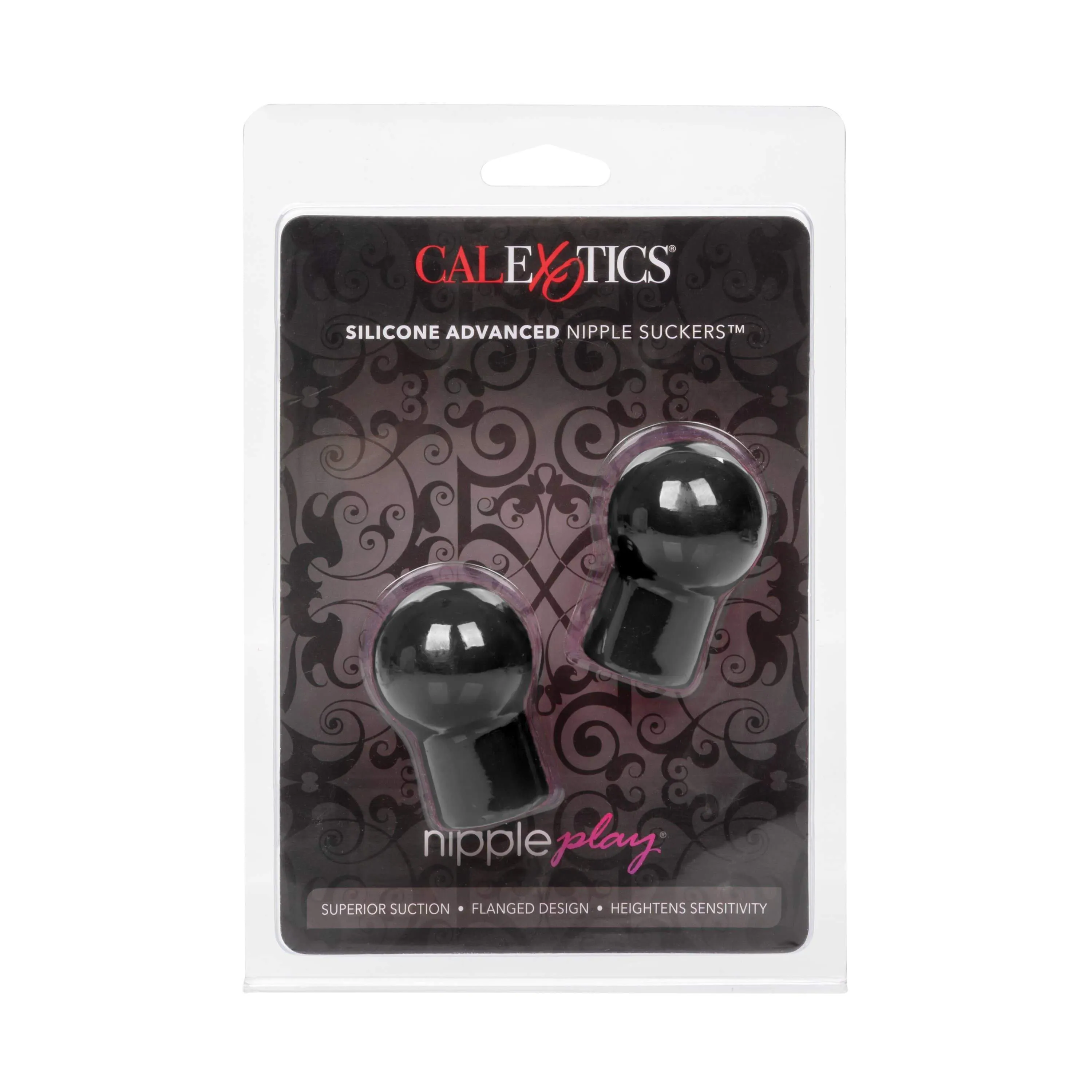 California Exotics - Nipple Play Silicone Advanced Nipple Suckers (Black)