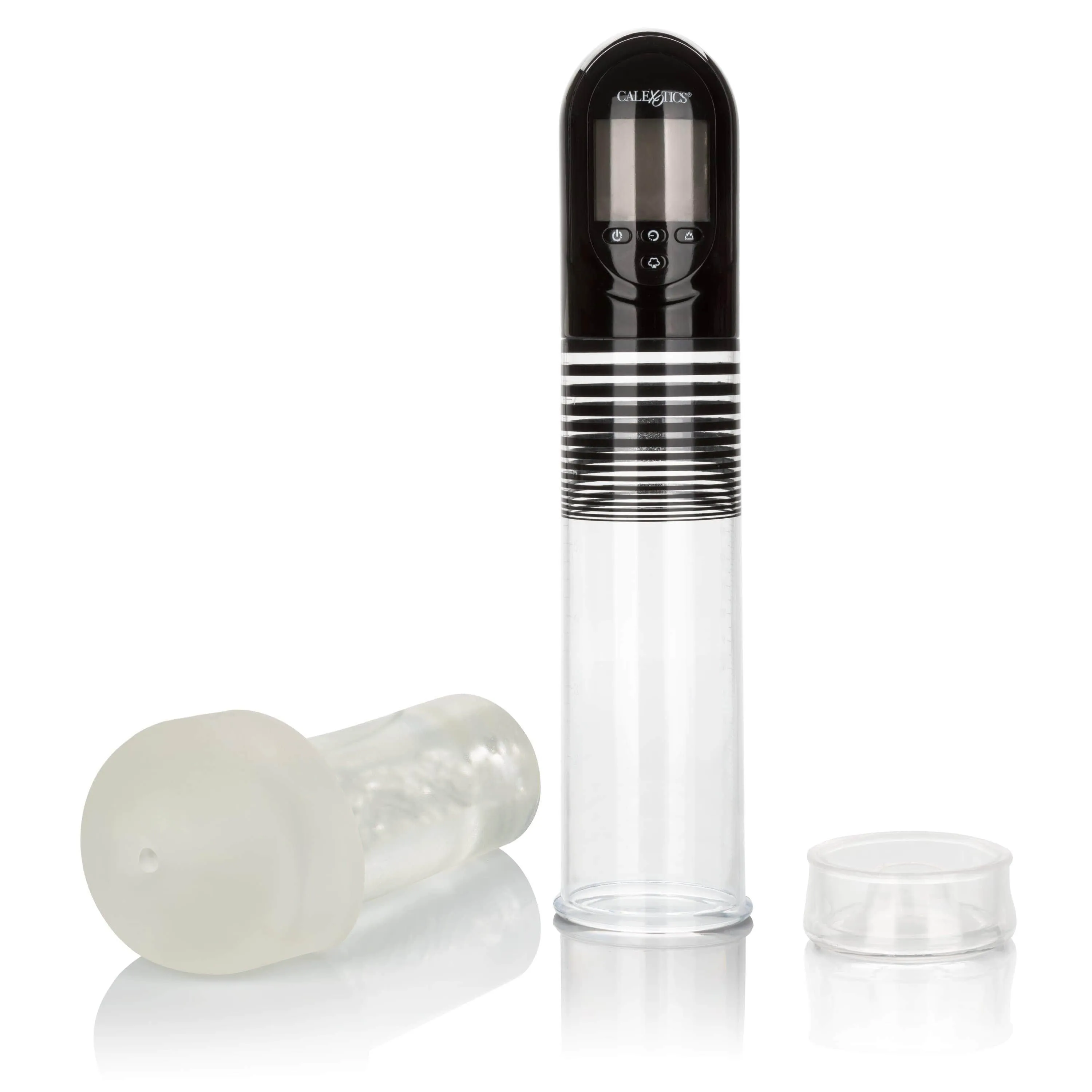 California Exotics - Optimum Series Advanced Automatic Smart Penis Pump (Clear)