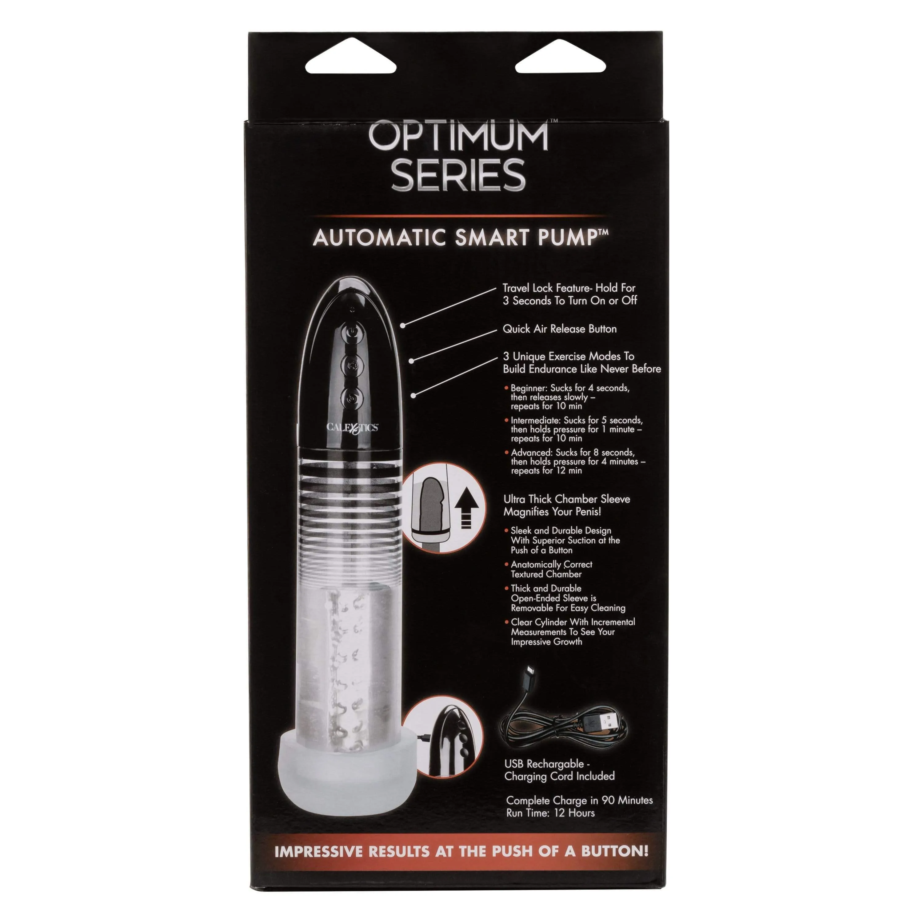 California Exotics - Optimum Series Executive Automatic Smart Pump (Black)