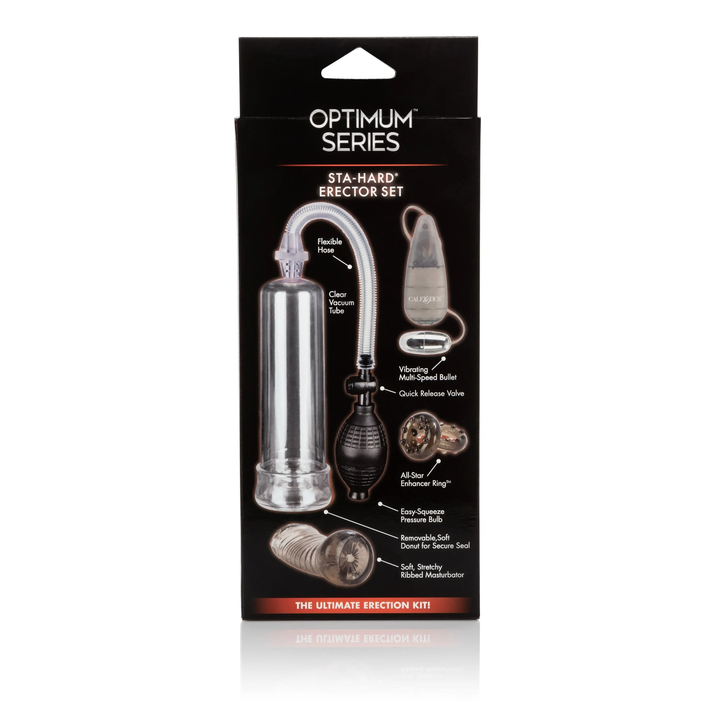 California Exotics - Optimum Series Sta-Hard Erector Set (Clear)