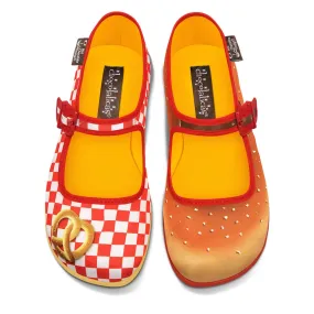 Chocolaticas® Pretzel Women’s Mary Jane Flat Shoes