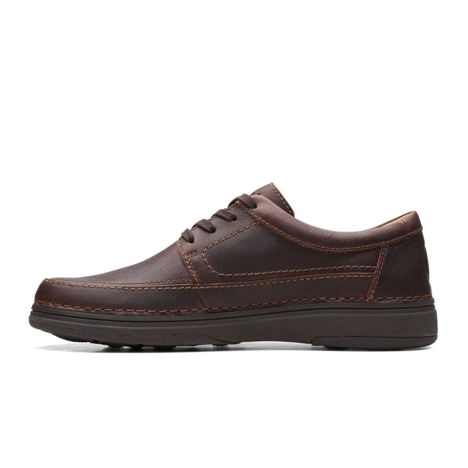 Clarks Nature 5 Lo Lace Up (Men) - Dark Brown Leather