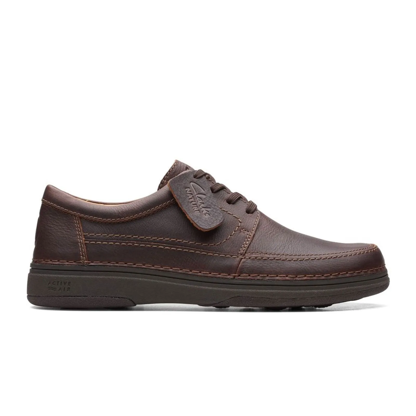 Clarks Nature 5 Lo Lace Up (Men) - Dark Brown Leather